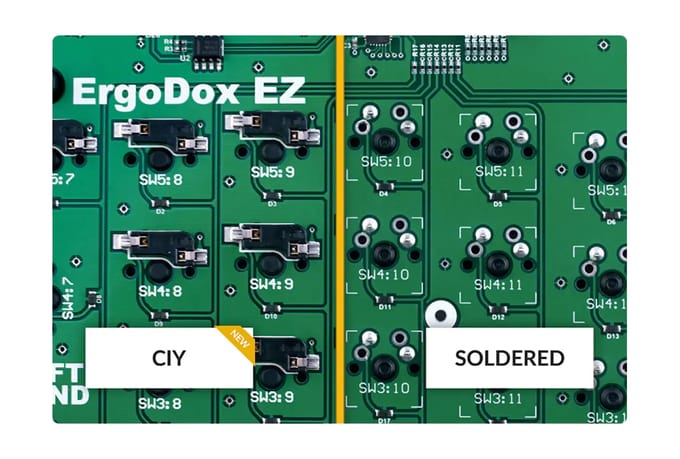 CIY boards with hot-swap sockets vs soldered boards without