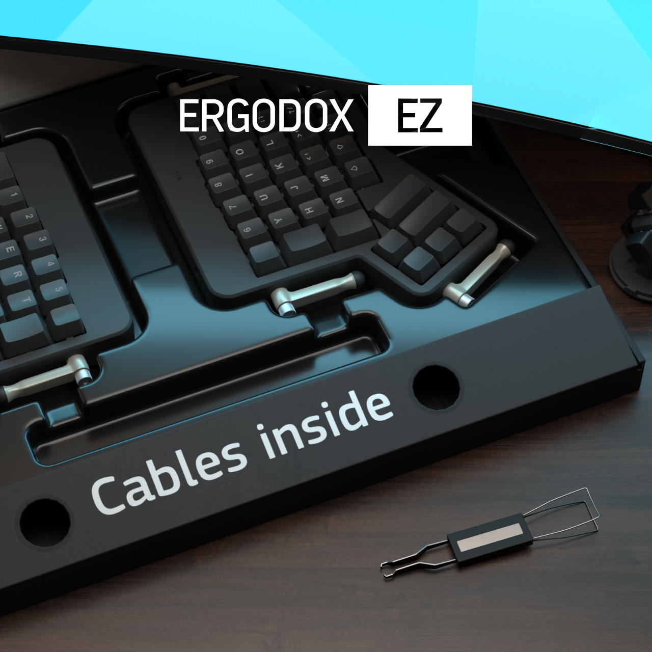 Ergodox: Teclado ergonómico y Open Source