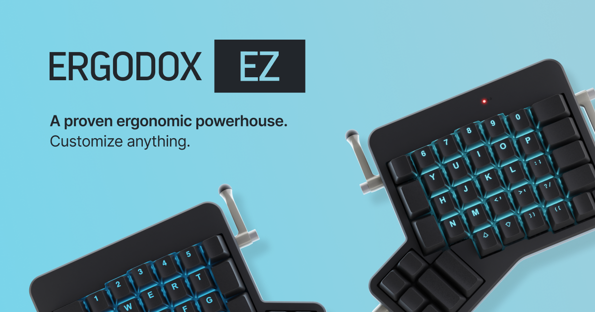 ErgoDox EZ: An Incredible Mechanical Ergonomic Keyboard